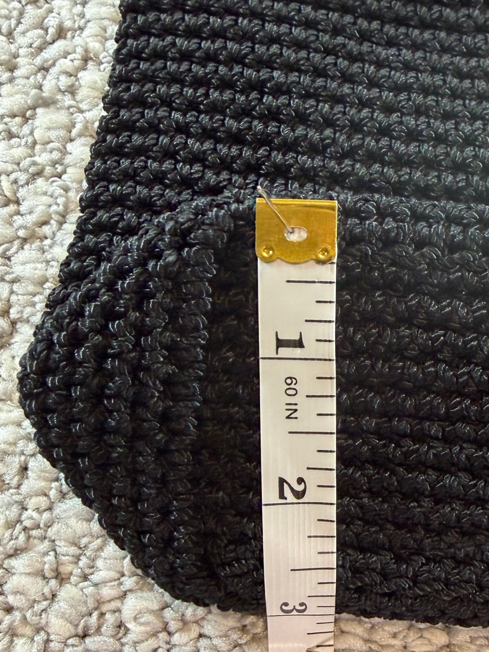 NWOT ‘The Sak’ Small Black Hand Crocheted Shoulder Bag - Picture 15 of 15
